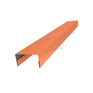 Планка крышки забора 60мм 35х65 х 2000 (VikingMP E-20-8004-0.5)