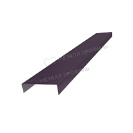 Планка декоративная на столб 60мм 17х62 х 2000 (VALORI-20-Violet-0.5)