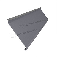 Ламель-Жалюзи 60мм 140/15/60 х 3000 (VALORI-20-Grey-0.5)