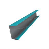 Планка стойки забора 60мм 35х60 х 2500 (ПЭ-01-5021-0.45)